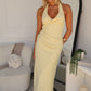 LEAH HALTER MAXI - LEMON
