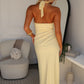 LEAH HALTER MAXI - LEMON