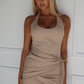 TILLY MINI DRESS - MOCHA