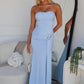 TATUM MAXI DRESS - BABY BLUE