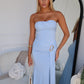 TATUM MAXI DRESS - BABY BLUE
