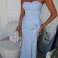 TATUM MAXI DRESS - BABY BLUE