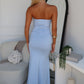 TATUM MAXI DRESS - BABY BLUE