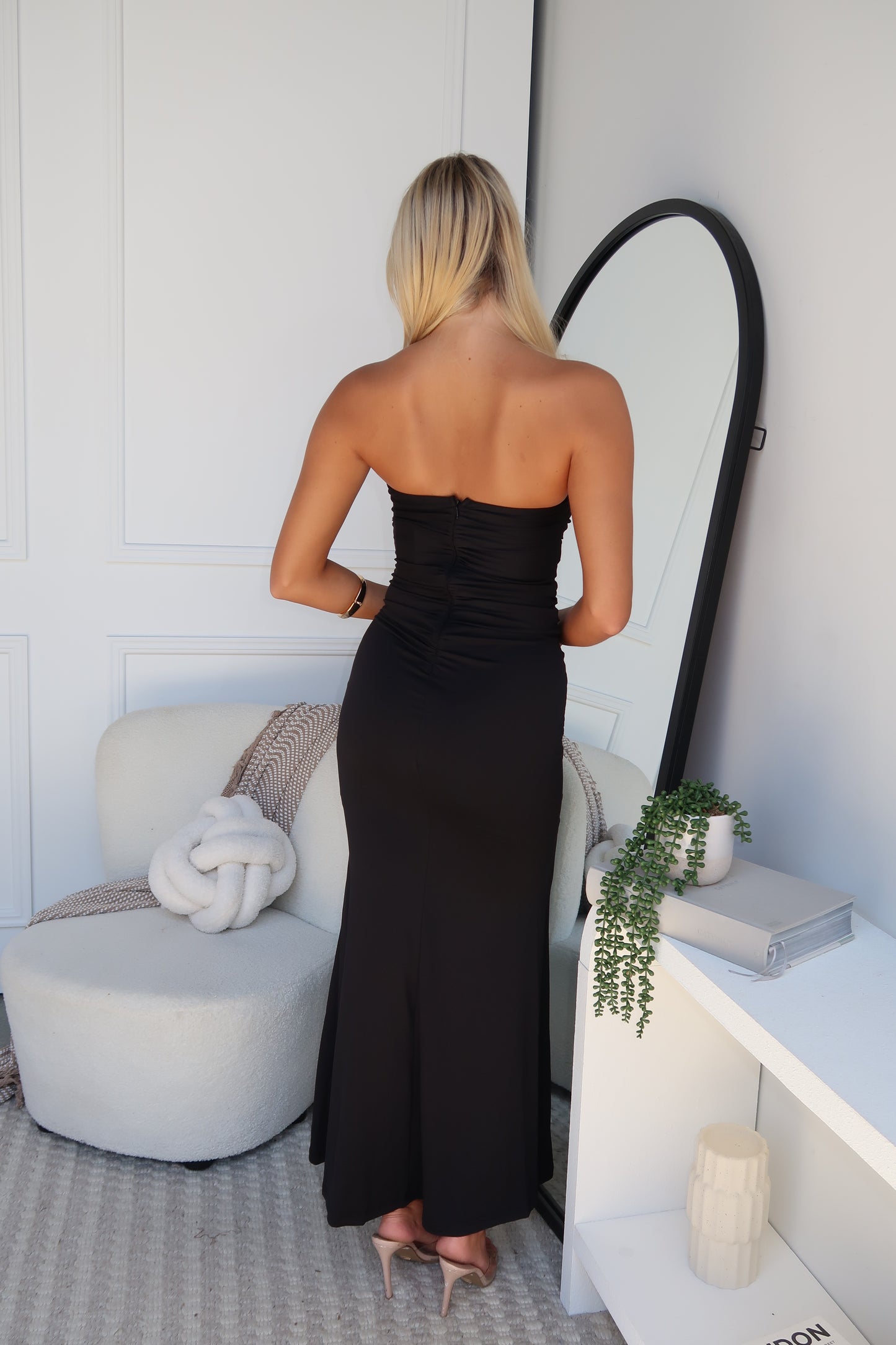 TATUM MAXI DRESS - BLACK