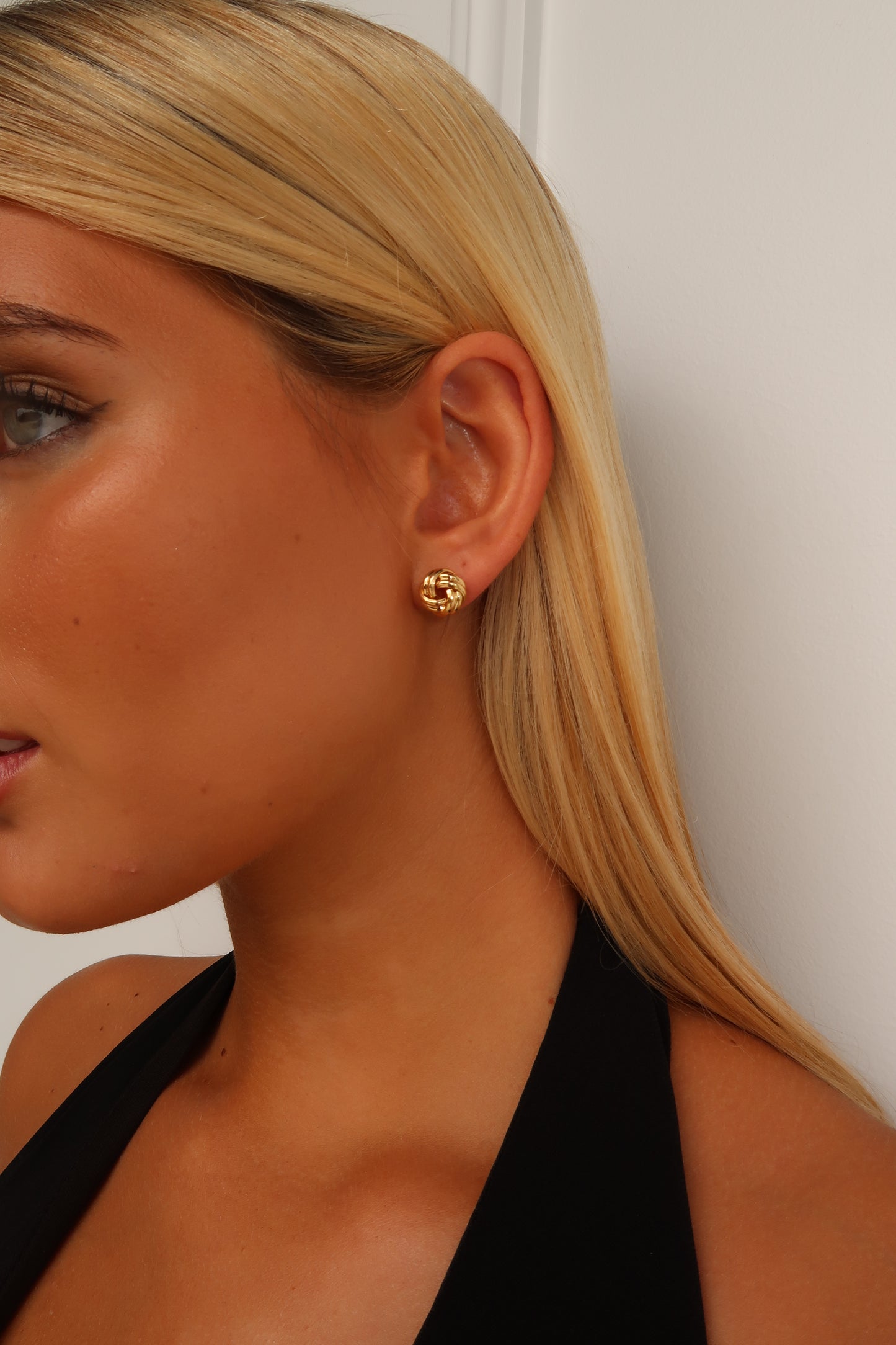 KIVARI KNOT EARRINGS - GOLD