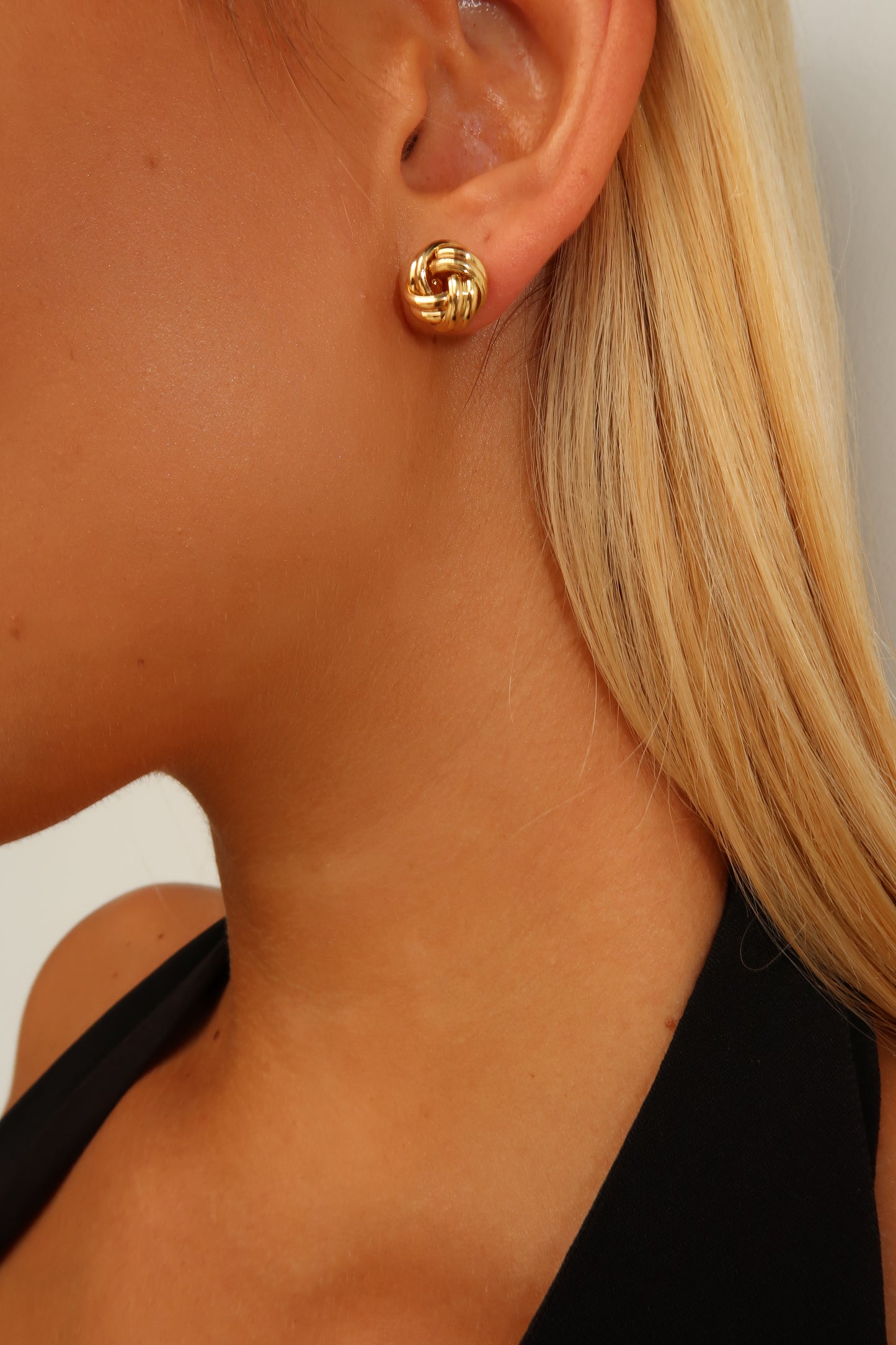 KIVARI KNOT EARRINGS - GOLD