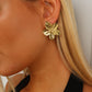 ZIMI FLOWER EARRINGS - GOLD