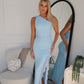 LORRAINE MAXI DRESS - BABY BLUE
