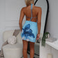 TAMZYN MINI DRESS - BLUE