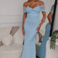 KIRANI MAXI DRESS - BABY BLUE