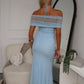 KIRANI MAXI DRESS - BABY BLUE