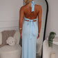 ROMANA MAXI DRESS - BABY BLUE