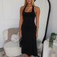 ARIANA MIDI DRESS - BLACK