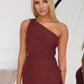 LORRAINE MAXI DRESS - CHOCOLATE