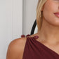 LORRAINE MAXI DRESS - CHOCOLATE
