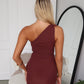 LORRAINE MAXI DRESS - CHOCOLATE