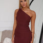 LORRAINE MAXI DRESS - CHOCOLATE