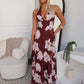 SOPHIE MAXI DRESS - CHOCOLATE FLORAL