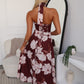 SOPHIE MAXI DRESS - CHOCOLATE FLORAL