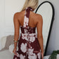 SOPHIE MAXI DRESS - CHOCOLATE FLORAL