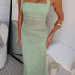 DEMPE MAXI DRESS - SAGE