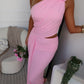 TILLINI MAXI DRESS - PINK