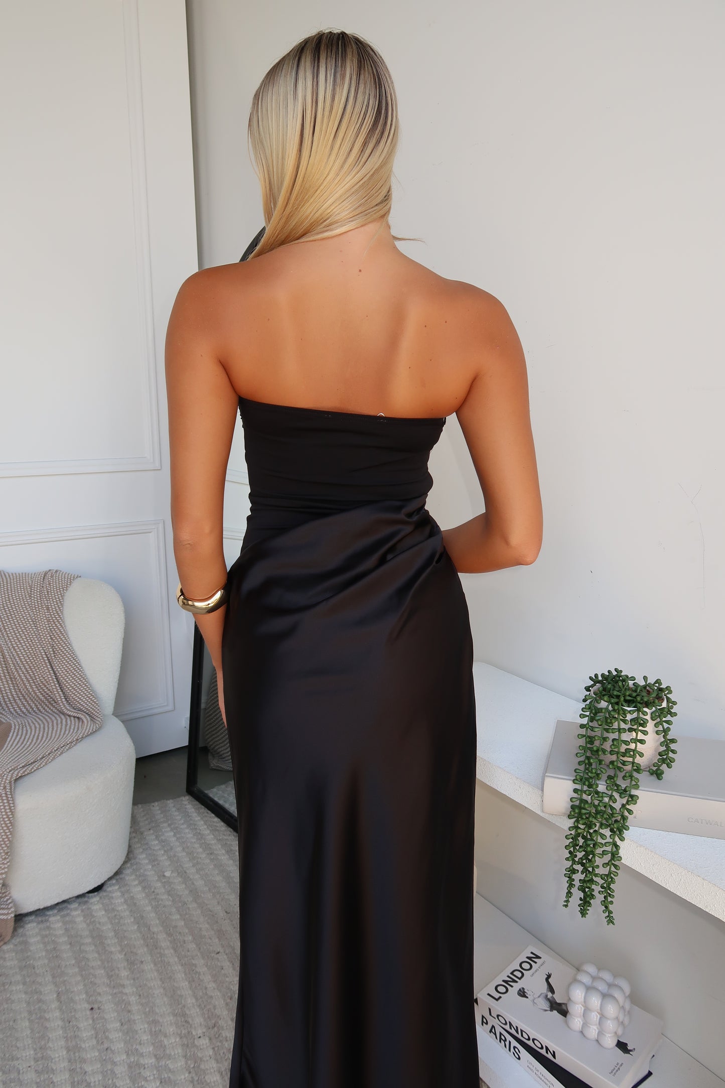 INDIA MAXI DRESS - BLACK
