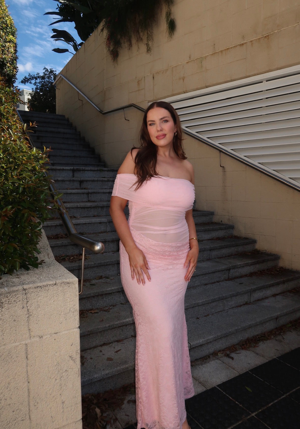 SIERRA MAXI DRESS - PINK