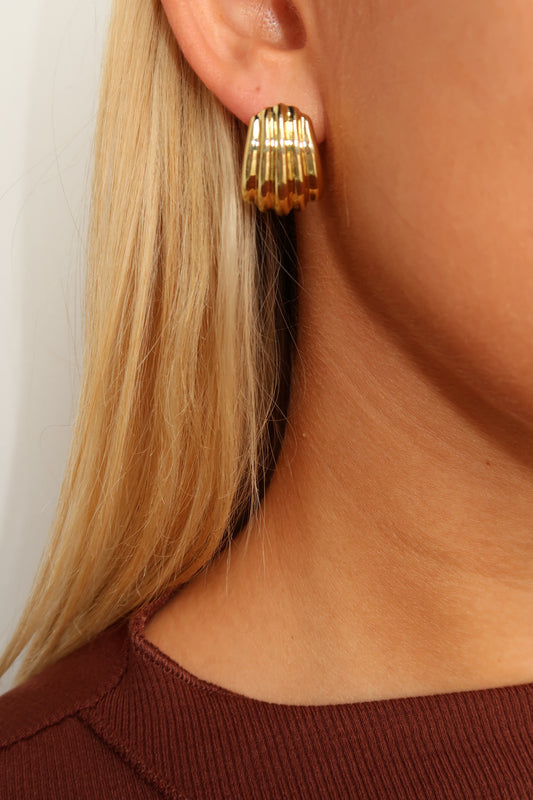 CLARA EARRINGS - GOLD