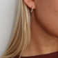 CHLOE PEARL EARRINGS - GOLD