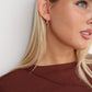 CHLOE PEARL EARRINGS - GOLD