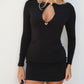 JOHNNY MINI DRESS - BLACK