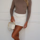 NADINE SKORT - WHITE