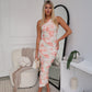 JAELYN DRESS - APRICOT FLORAL