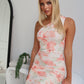 JAELYN DRESS - APRICOT FLORAL