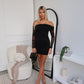 ADRIAN MINI DRESS - BLACK