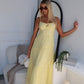 REMI MAXI DRESS - LEMON