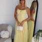 REMI MAXI DRESS - LEMON