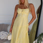 REMI MAXI DRESS - LEMON