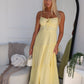 REMI MAXI DRESS - LEMON