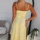 REMI MAXI DRESS - LEMON