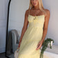 REMI MAXI DRESS - LEMON