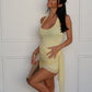 TILLY MINI DRESS - YELLOW