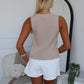 FREYA KNIT TOP - BEIGE