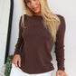 REMI KNIT JUMPER - CHOCOLATE