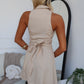KIKI MINI DRESS - BEIGE