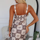 JAYDE MAXI DRESS - CHOCOLATE PRINT