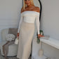 MADDISON SKIRT - BEIGE