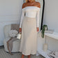 MADDISON SKIRT - BEIGE