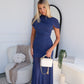 MONA MAXI DRESS - NAVY